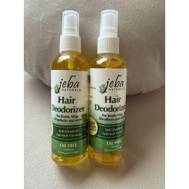 JEBA Naturals 2 - Pack JEBA Naturals Hair Deodorizer For Braids Wigs Locks Anti Dandruff/Itch