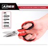 ARES 70105-5 1/2-Inch Multi-Purpose Heavy Duty Shears - Finely Serrated
