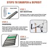 RUIXIN PRO 8 Pcs Diamond Knife Sharpening Stones for RUIXIN