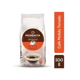 Morenita Dark Roasted Ground Coffee (Intenso) with Sugar 500g - Imported from Argentina