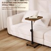 FRWXUIEO Adjustable C Table End Table, Side Table C Table