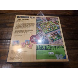 Ravensburger BIDDER UP! The Game of Bargaining Bidding and Bluffling Ravensburger, Board NEW!