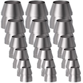 Healvian Axes Claw Hammer Handles Splitting Wedges Metal Wedges Attachment Accessories for Hammer Pack of 18