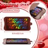 Ziliny Christmas Flame Candy Molds Holographic Chocolate Mold Silicone