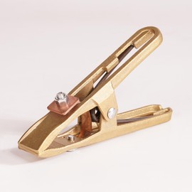 ROJOO 300A Clamp Copper Material A Shape Ground Welding Earth Clamp for ARC TIG MIG MAG Welding