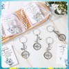 Ferreve 10 Set Christmas Gifts for Teachers Bulk Compass Keychain