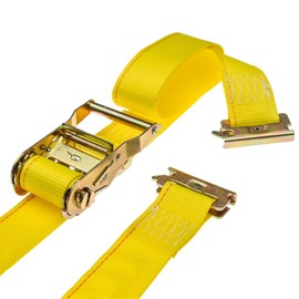 144" E-Track Ratchet Tie-Down Straps 2-Pack