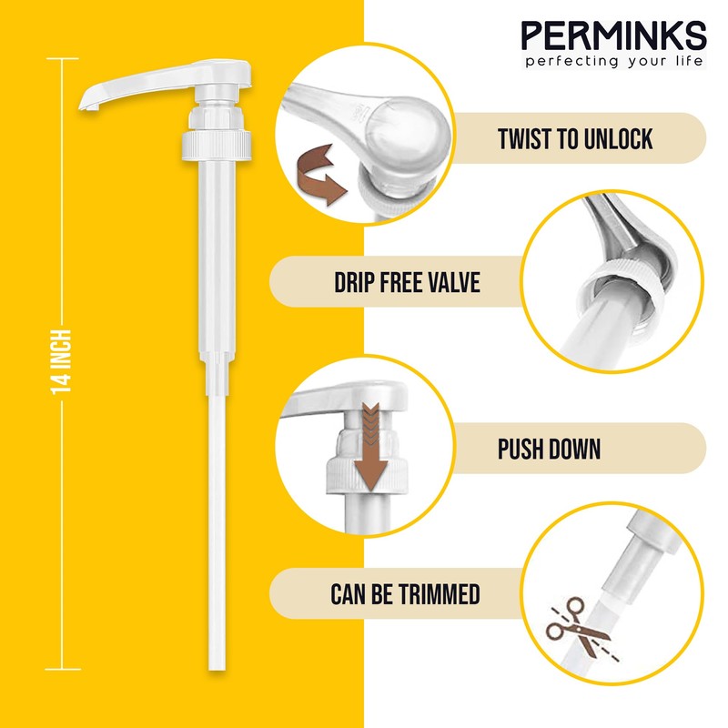 Syrup Pumps Compatible with Torani and Davinci Bottles (25.4 oz-750ml