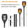 Ollivage Solar Lights Outdoor, 43" Flickering Flames Torch Light Solar