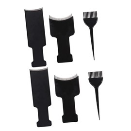 FOMIYES 2 Sets Hair Coloring Comb Hair Brush Dyeing Kit Diy Hairdressing Tint Brush Dye Styling Comb