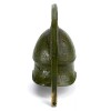 Marinakis Handmade Metal, Bronze Green Oxidation Greek Corinthian Helmet 5"