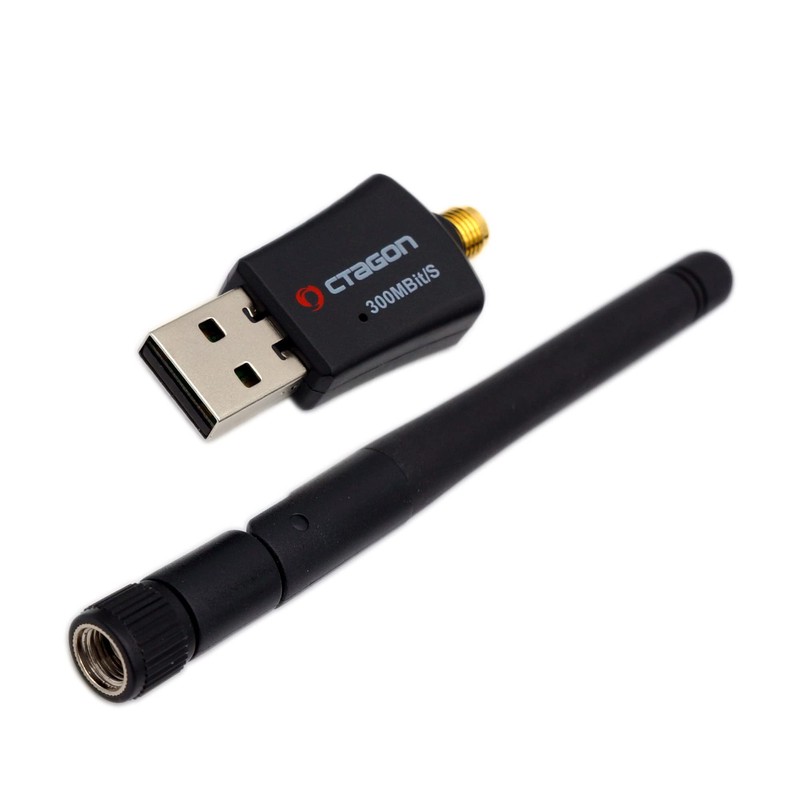 Octagon WL318 Optima WLAN 300 Mbit/s +2dBi Antenne USB 2.0