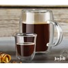 JoyJolt Javaah Double Walled Espresso Glasses Espresso Cups Set of
