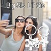 Big Little Sister Gifts Big Sis Lil Sis Puzzle Keychain