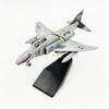 LATUROP F-4C Phantom II Fighter Jet Model, 1:100 Metal Diecast