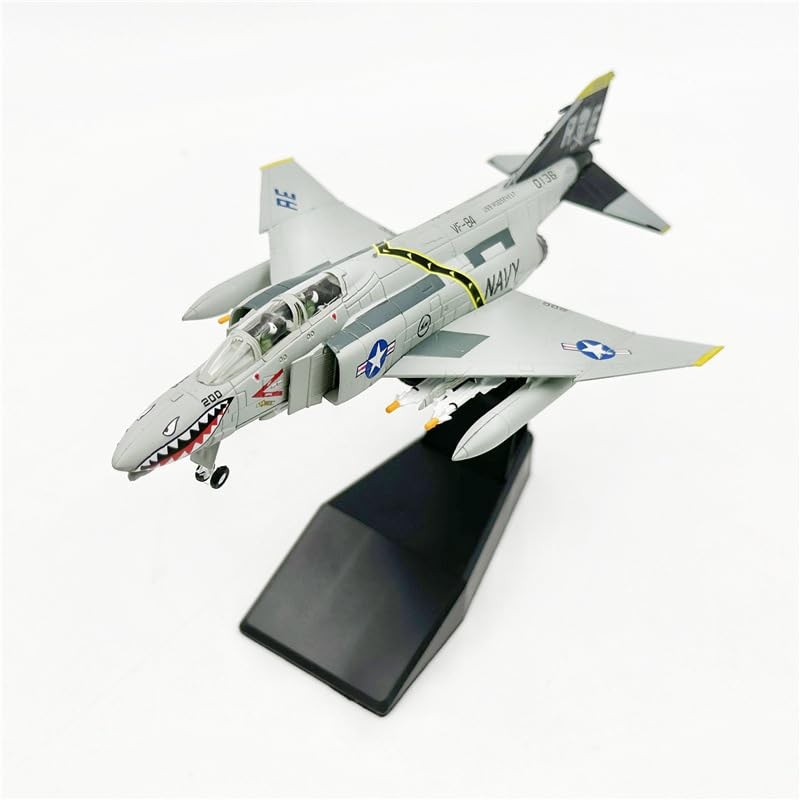 LATUROP F-4C Phantom II Fighter Jet Model, 1:100 Metal Diecast