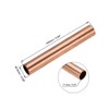sourcing map Copper Round Tube, 15mm OD 1mm Wall Thickness