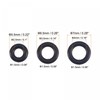 sourcing map Nitrile Rubber O-Rings 5.5mm 6.5mm 7mm OD 2.5mm