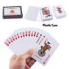 LotFancy Plastic Playing Cards Plastic 2 Decks Waterproof Poker Cards