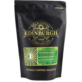 Edinburgh Tea & Coffee Irish Cream Ground Coffee, Alcohol-Free, Medium Roast, 7oz Bag (Pack of 1)