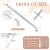 Innconee 6 Pcs 12 Inch Support Brackets for Wire Shelving