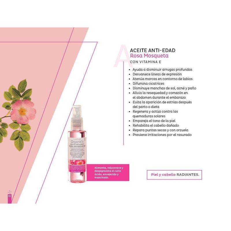 Aceite Rosa Mosqueta Anti-Edad con Vitamina E Florigan® 125ml. (1