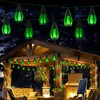 Solar String Lights for Outside, 33Ft Solar Patio Lights with