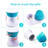 Multifunction Pill Cutter, Opret 3 in 1 Pill Splitter/Crusher/Box for