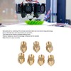 35 Pcs Set 3D Printer Nozzle Cleaning Kit MK8 Brass