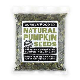 Gorilla Food Co. Natural Pumpkin Seeds - 200g