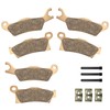 Front & Rear Brake Pads Sintered for Can Am Outlander