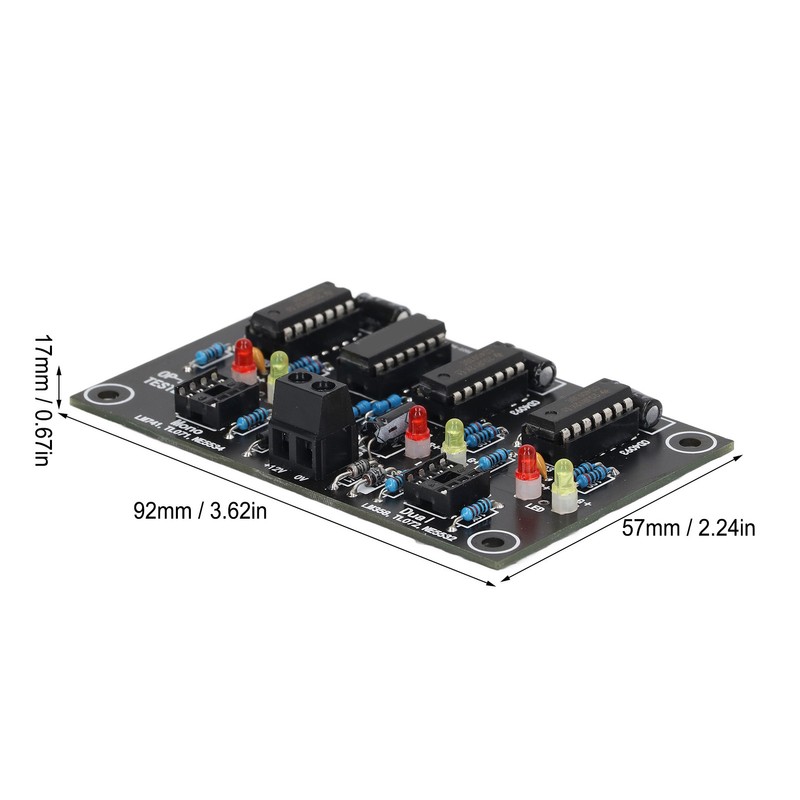Operational Amplifier Single Dual OP AMP Tester Board Module TL071