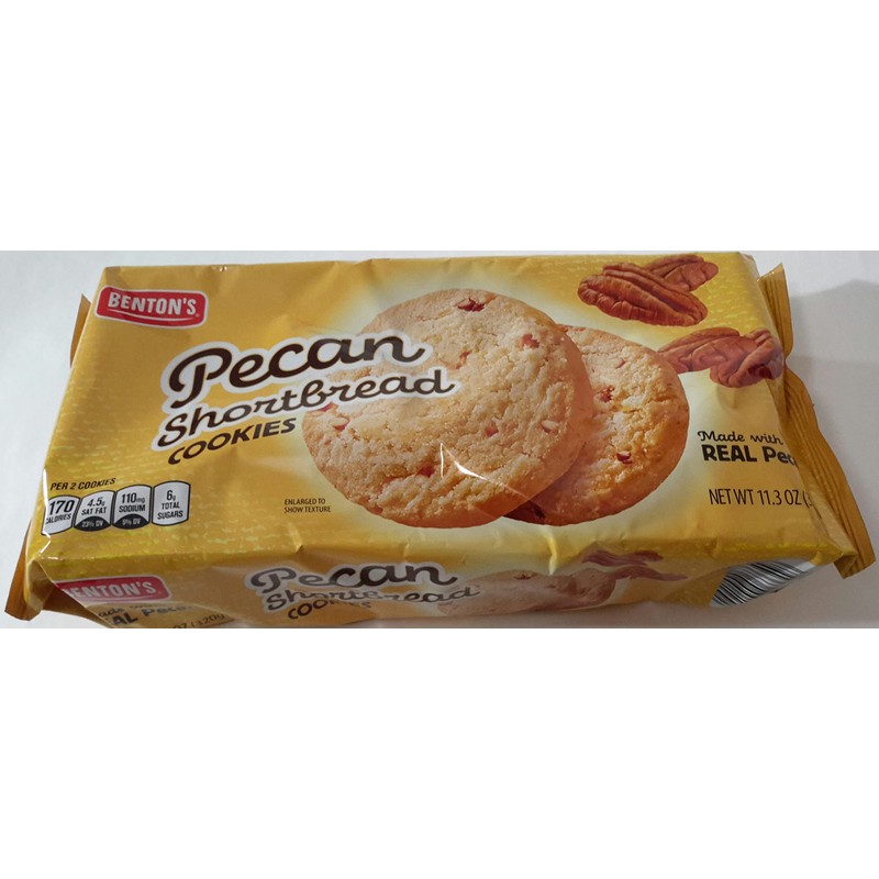 Benton's Pecan Shortbread Cookies made with Real Pecans Net Weight
