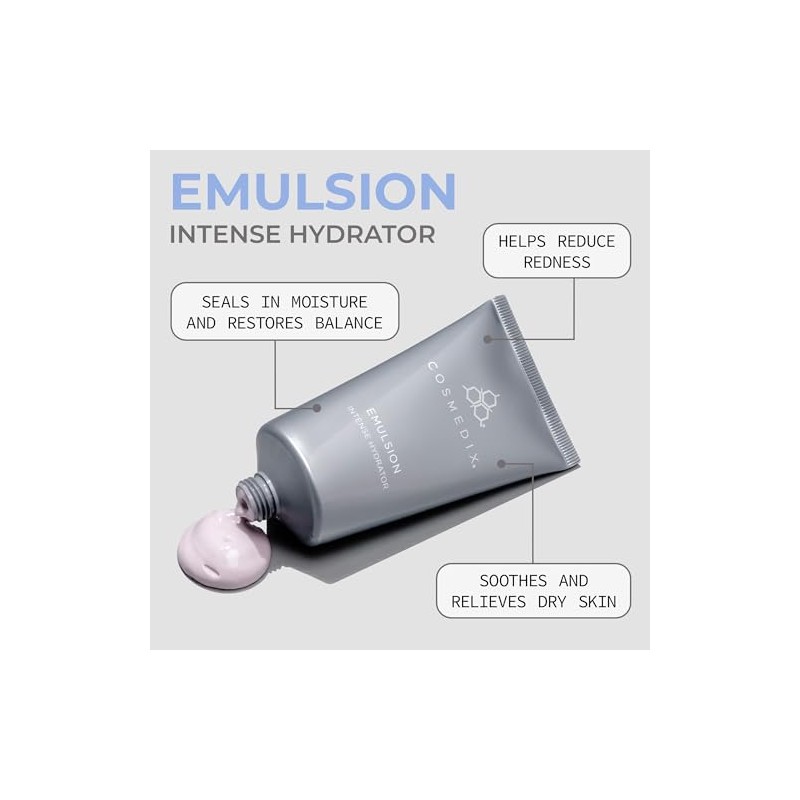COSMEDIX Emulsion, Intense Hydrator for Perpetually Dry Skin, Shea Butter