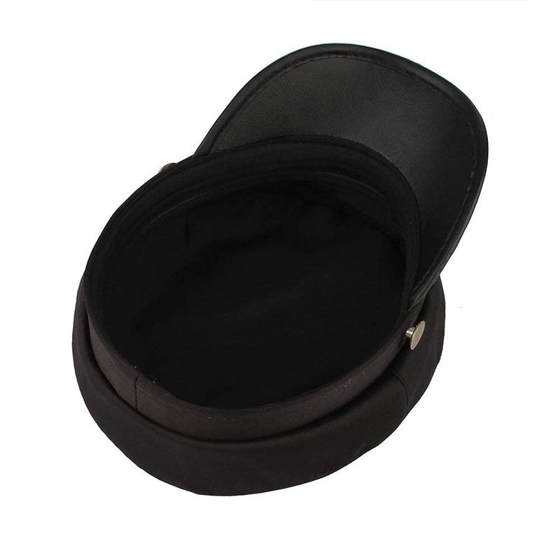 YUWXII Chauffeur Hat for Men Women, Classic Vintage Captain Hat