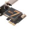 BE200NGW PCI Ex1 WiFi Card with 8DB Antenna 8774Mbps WIFI7