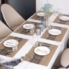 Winknowl Winknowl Placemats, Set of 8 Heat Resistant Stain Resistant