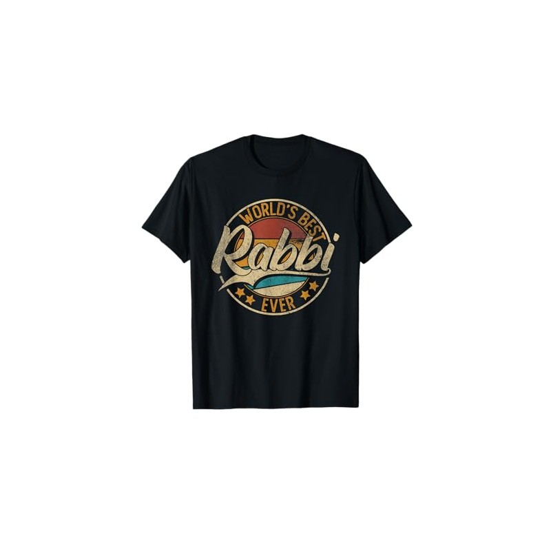 Worlds Best Rabbi T-Shirt