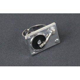 Record player turntable Ring Ring Ring [German DJ Music Musician