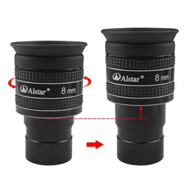 Alstar 1.25" 8mm 58-Degree Planetary Eyepiece For Telescope
