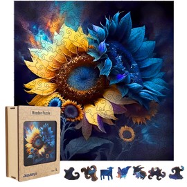 Jozutoyz Jozutoyz Wooden Puzzle for Adults, 248 Piece Unique Animal Shaped Wooden Jigsaw Puzzles, Wooden Puzzle Adults Family Game Gift for Adults and Teenagers (11.2 * 11.2in)