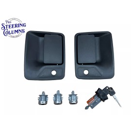 Ford 98-07 F-250 F-350 IGNITION DOOR & TAILGATE CYLINDER W/ HANDLES REPAIR KIT NEW