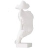 Asng Creative Abstract Men Figurine Sculptures, Keep Silence Statue, Thinker