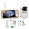 5in Baby Monitor with Camera and Audio Remote PTZ Night