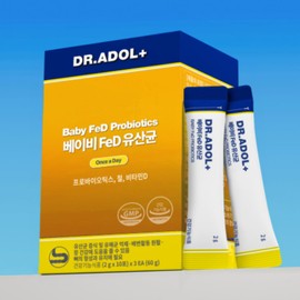 Doctor Adol Dr. Adol Baby Baby Lactobacillus Vitamin D Powder Stick 30 Packets / 닥터아돌 베이비 아기 유산균 비타민D 분말 스틱 30포