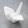 AIMALL Japanese Ceramic Chopstick Rest, Handmade Paper Crane Design Chopstick