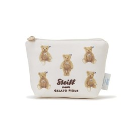 Gelato Pique PWGB245674 CRM James Pattern Tissue Pouch, CRM