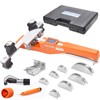 VEVOR Pipe Tube Bender, 1/4"-7/8" O.D. Ratcheting Tubing Bender, 90°