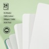 Lightwish Square Watercolor Journal,2 Pack Total 48 Sheets,100% Cotton,300gsm/140lb,Acid-Free,Cold Press