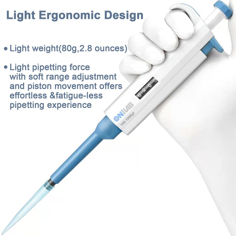 ONiLAB 0.1-2.5 μl Laboratory Single Channel Pipette Scientific Laboratory Micropipette